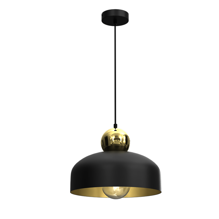 Lampa Wisząca HARALD GOLD/BLACK 1xE27 (5)