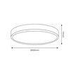 Plafon MAQ 40W Czarny 3000k-4000k-6500k (7)