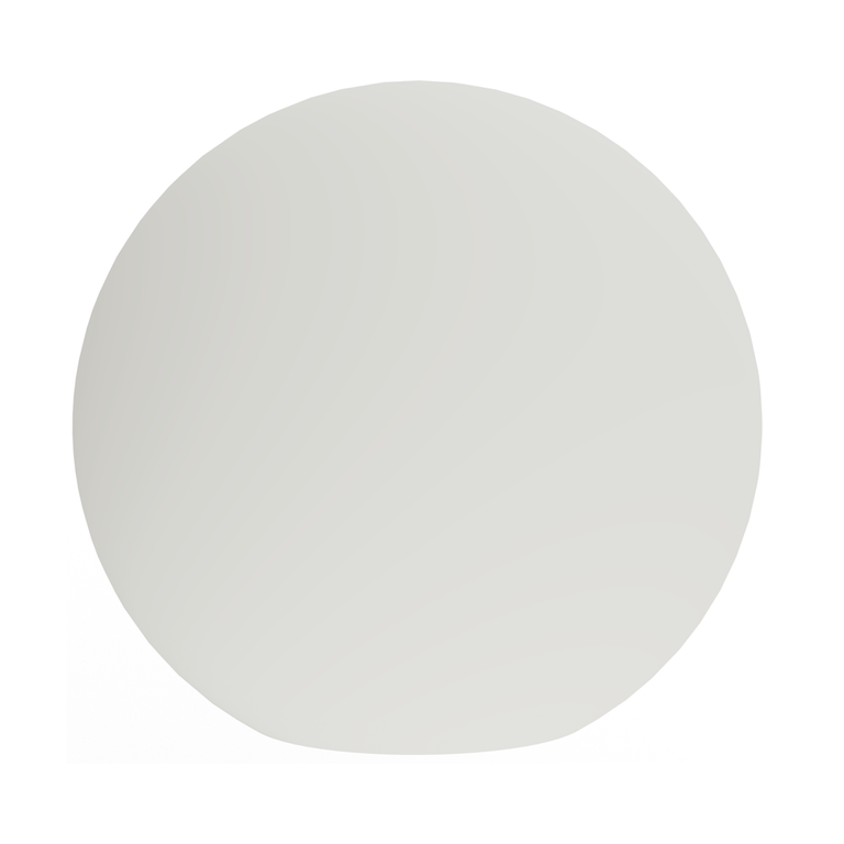Kula ogrodowa słupek oświetleniowy okrągły Eko-Light E27 30 cm biały