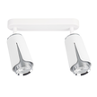 FLOWER WHITE CHROME SPOT 2xGU10 (1)