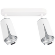 FLOWER WHITE CHROME SPOT 2xGU10 (6)