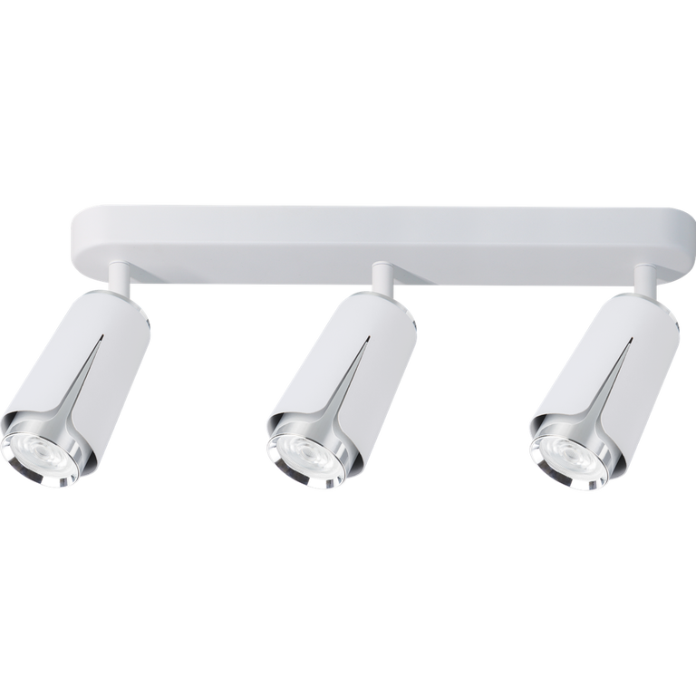 FLOWER WHITE CHROME SPOT 3xGU10 (6)