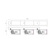 NEO WHITE CHROME SPOT 3xGU10 (5)