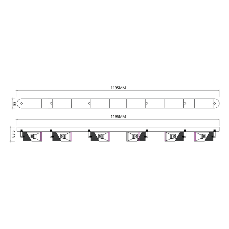 NEO WHITE CHROME SPOT 6xGU10 (5)