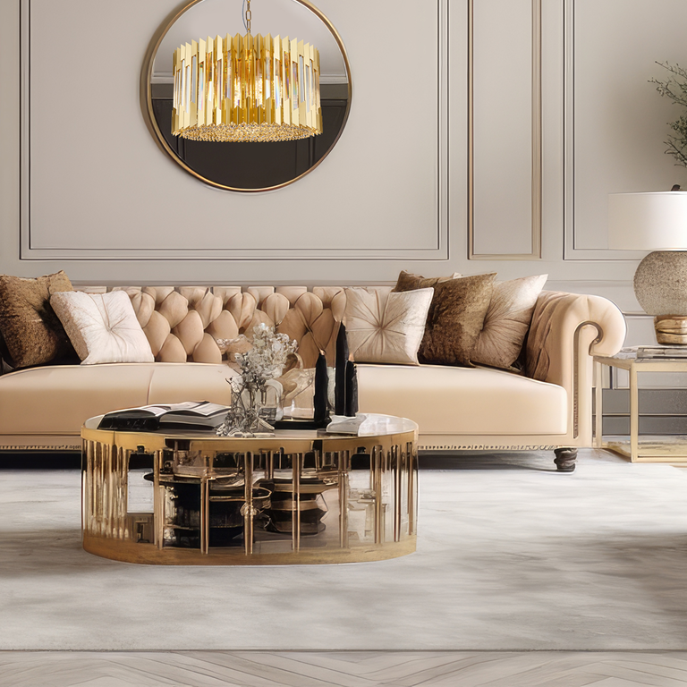 Żyrandol RITZ GOLD 12xE14 (4)