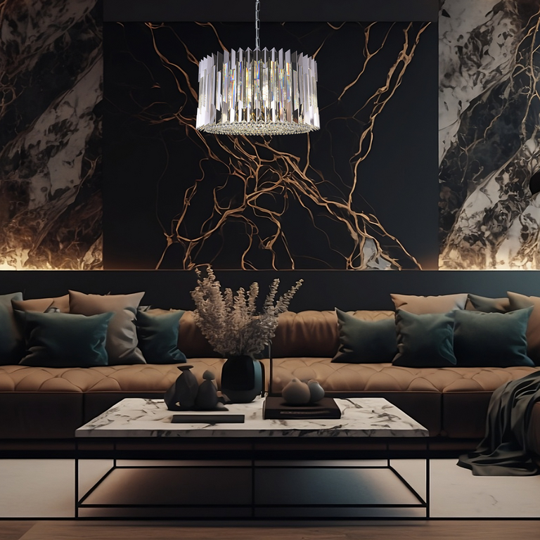 Żyrandol RITZ CHROME 12xE14 (4)