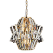 Żyrandol CROWN GOLD 4xE14 (2)