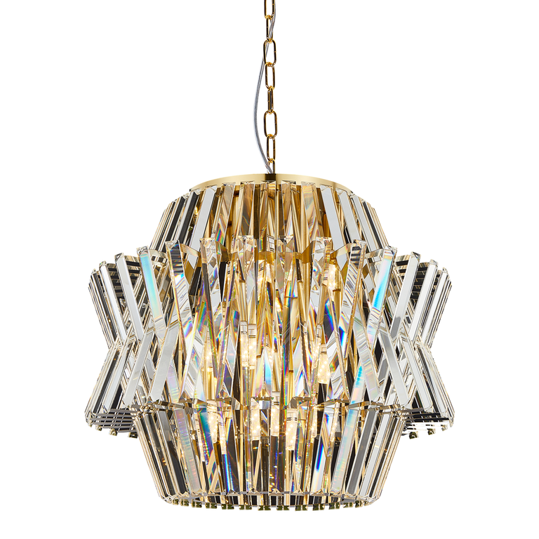 Żyrandol CROWN GOLD 12xE14 (2)