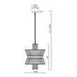 Żyrandol AURELIA CHROME 8xE14 (5)
