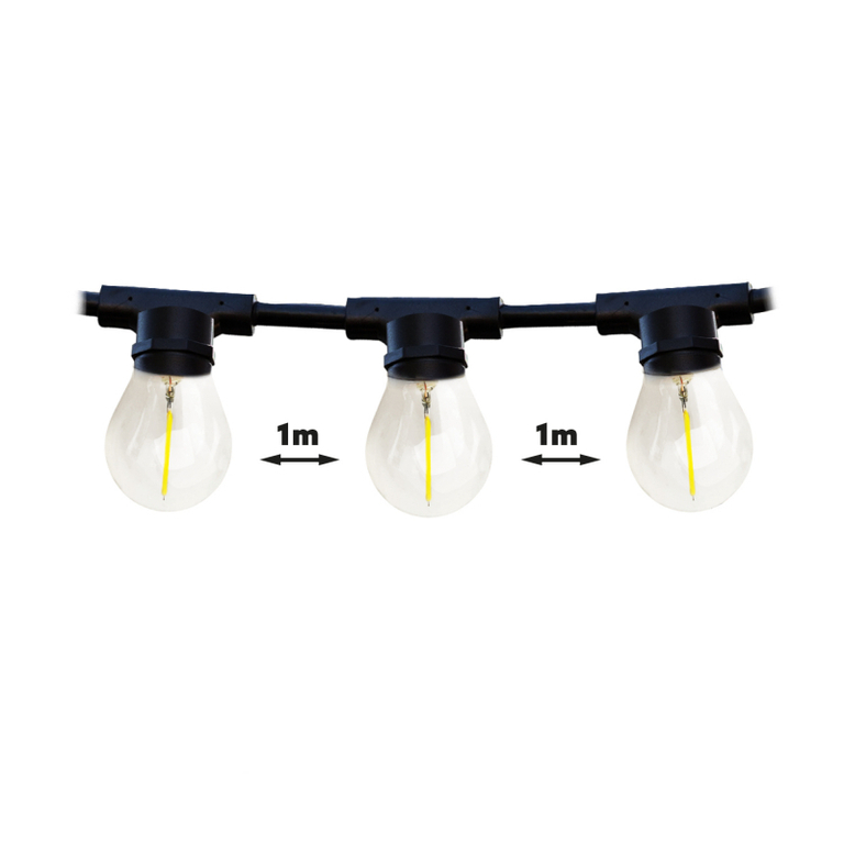 Girlanda ogrodowa LED MIMOSA 10M 10XE27