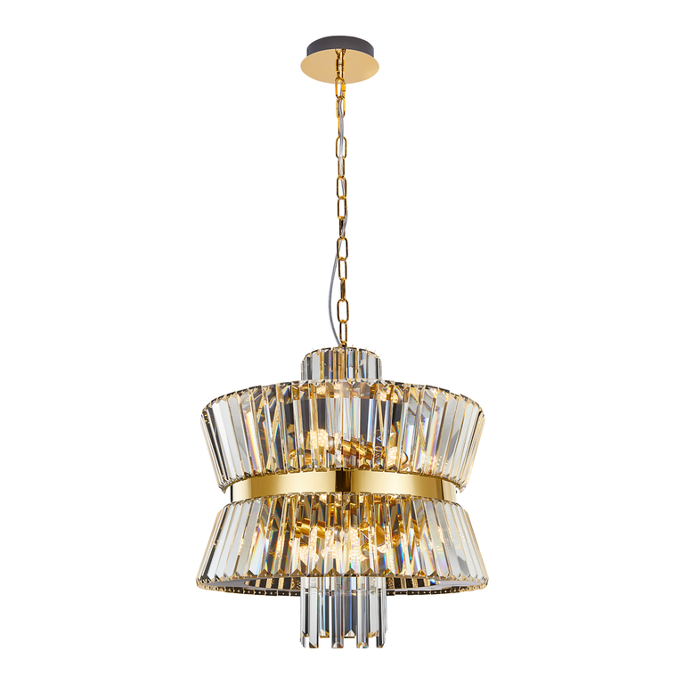Żyrandol AURELIA GOLD 12xE14 (1)