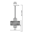 Żyrandol MARGOT CHROME 6xE14 (5)