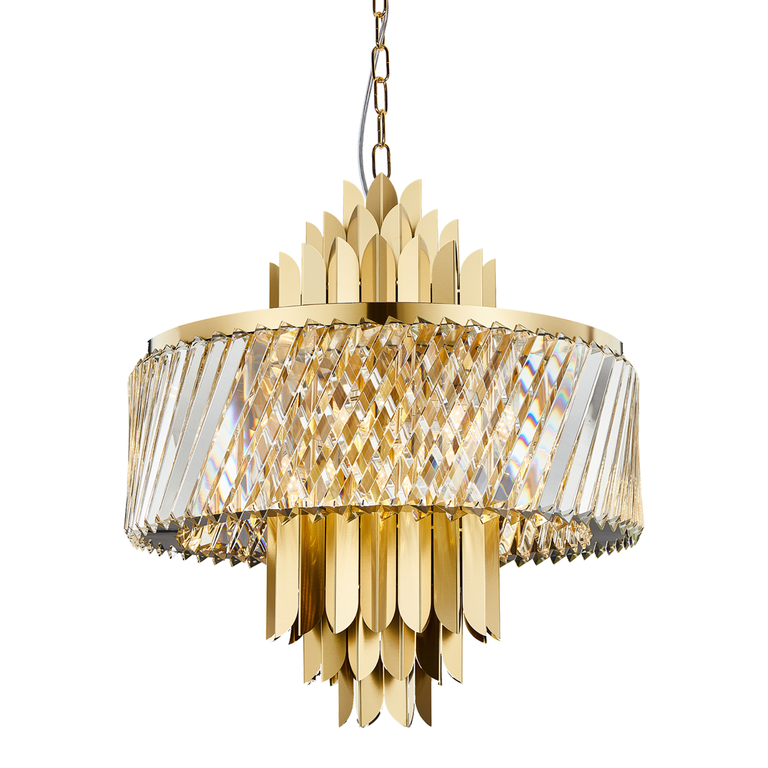 Żyrandol MARGOT GOLD 9xE14 (2)