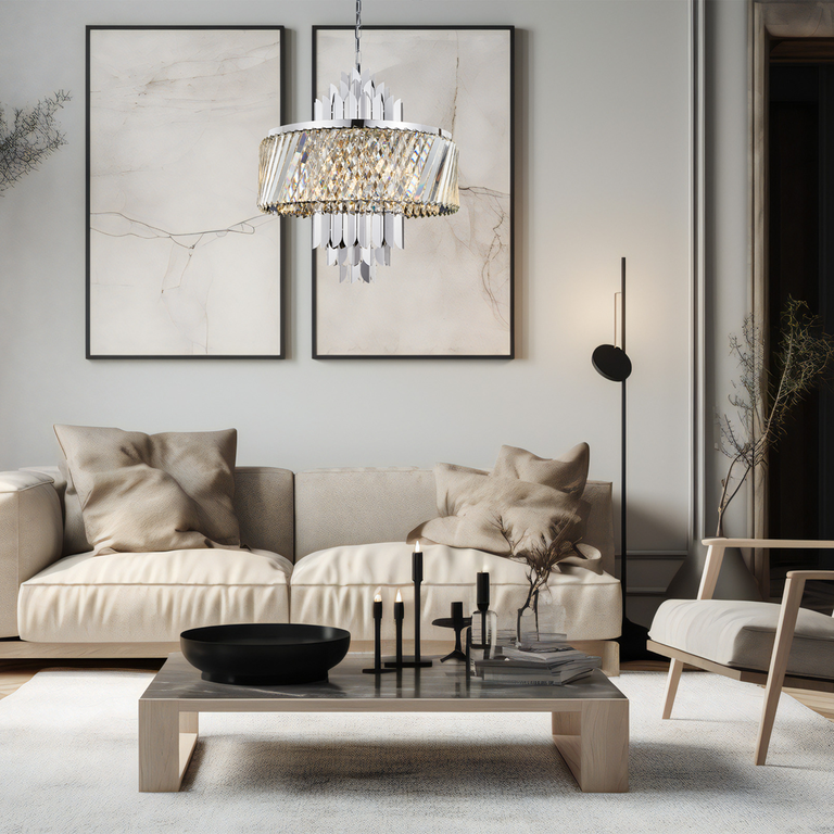 żyrandol MARGOT CHROME 9xE14 (3)