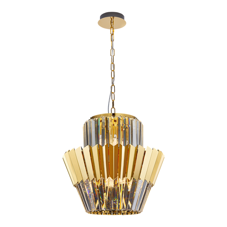 Żyrandol DONNA GOLD 9xE14 (6)