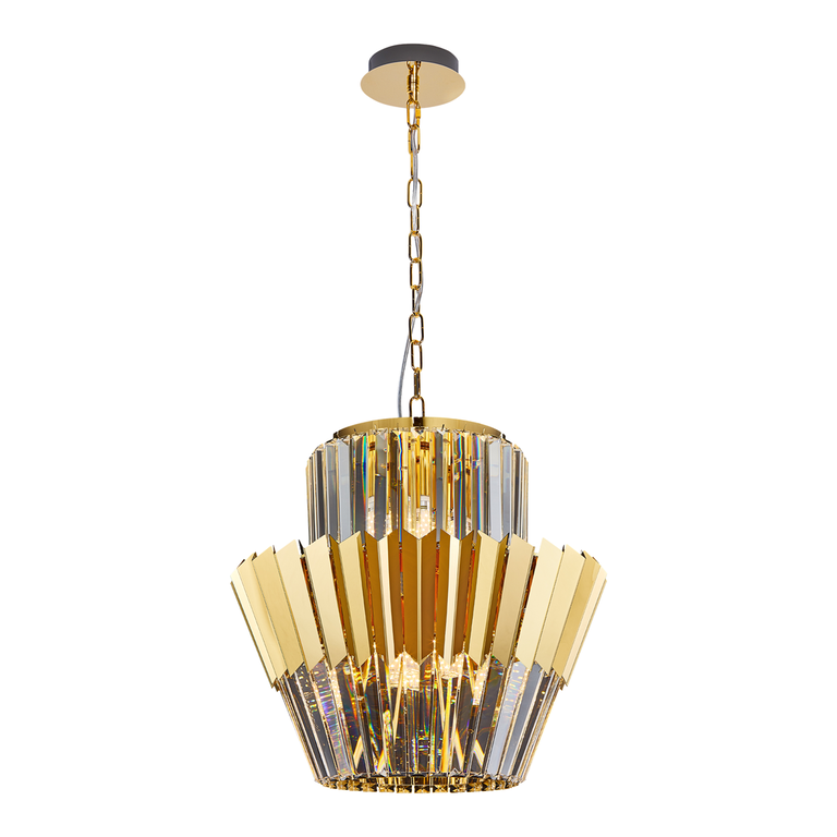Żyrandol DONNA GOLD 9xE14 (1)
