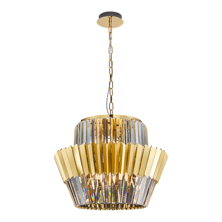 Żyrandol DONNA GOLD 12xE14 (6)
