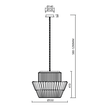 Żyrandol DONNA CHROME 12xE14 (5)