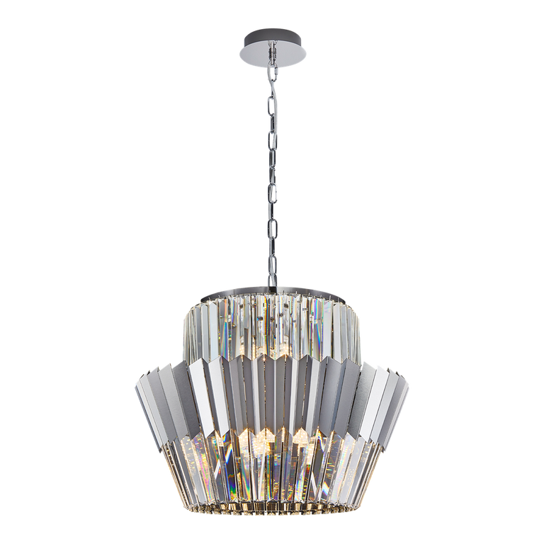 Żyrandol DONNA CHROME 12xE14 (6)