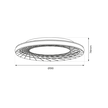 Plafon NEST 38W LED śr. 51cm (5)