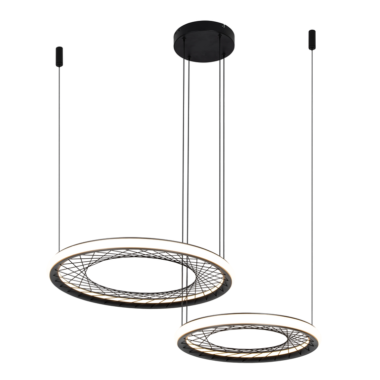 Lampa wisząca NEST 77W LED 61+41cm (1)