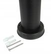 Lampa ogrodowa LED E27 Manila gniazdo 65cm czarna (6)
