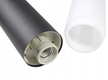 Lampa ogrodowa LED E27 Manila gniazdo 65cm czarna (4)