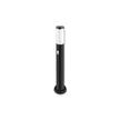 Lampa ogrodowa LED E27 Manila czujnik 65cm czarna