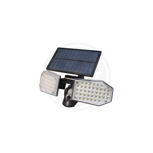 Naświetlacz LED solarny IP65 78xSMD PIR 15W
