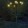  Lampa kuleczki solarne ogrodowe LED FLORINI 6 BIAŁE  3000k 73cm (3)