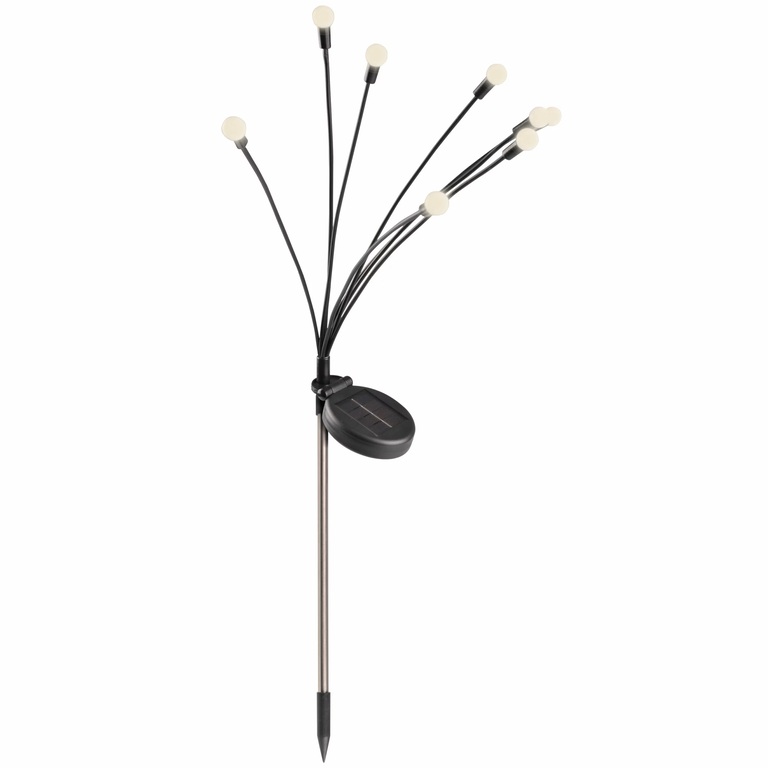  Lampa kuleczki solarne ogrodowe LED FLORINI 6 BIAŁE  3000k 73cm (2)