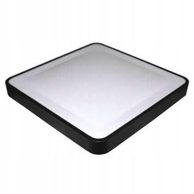 Plafon led Wilton 24W 4000K z czujnikiem mikrofalowym czarny