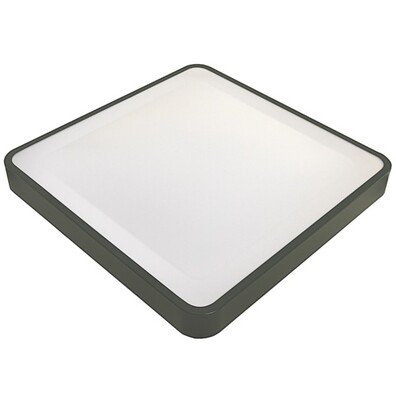 Plafon led Wilton 24W 4000K z czujnikiem mikrofalowym antracyt