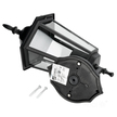 Lampa oprawa elewacyjna kinkiet zewnętrzny do LED E27 IP54 RETRO czarna (3)