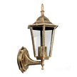  Lampa oprawa elewacyjna kinkiet zewnętrzny do LED E27 IP54 RETRO złota
