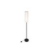 Lampa podłogowa Passo 1xE27 150cm czarna