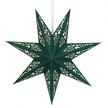 DUŻA GWIAZDA PAPIEROWA ŚWIĄTECZNA AŻUROWA ZIELONA 45 cm WITRAŻ 3D WG10 (2)