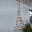 Siatka LED trójkątna 1,7m x 0,73m Biała Ciepła 1970k (2)