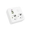 Rozgałęźnik Modi biały 2x230V + 2x USB-A 1x USB-C