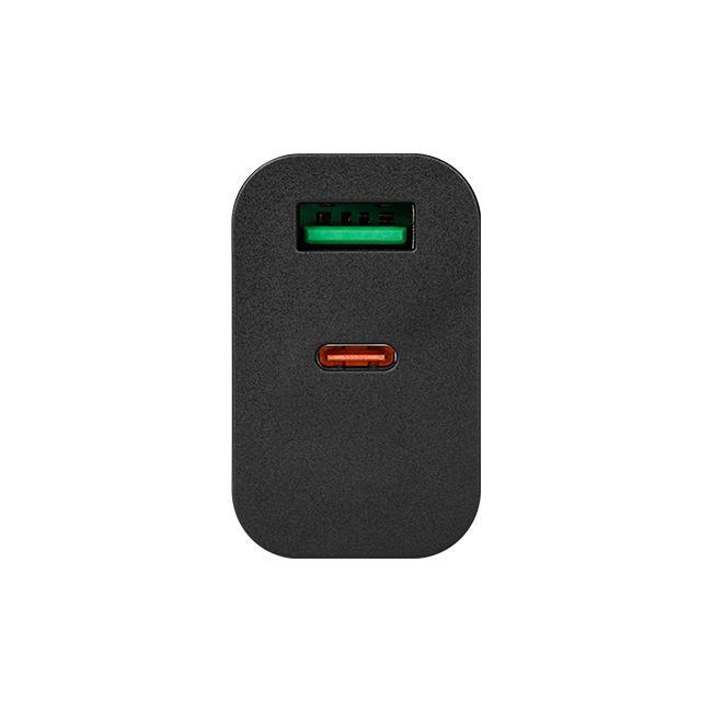  SZYBKA ŁADOWARKA KOSTKA SIECIOWA USB TYPE-C 20W czarny