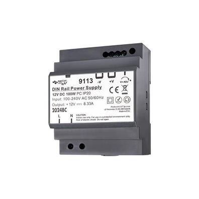 Zasilacz na szynę DIN 12V 100W 8.33A IP20