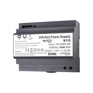  Zasilacz na szynę DIN 12V 150W 12.5A IP20