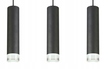 Lampa wisząca INA tuby rurki czarna listwa 45cm 3xE27 Reality 340803-30 (2)