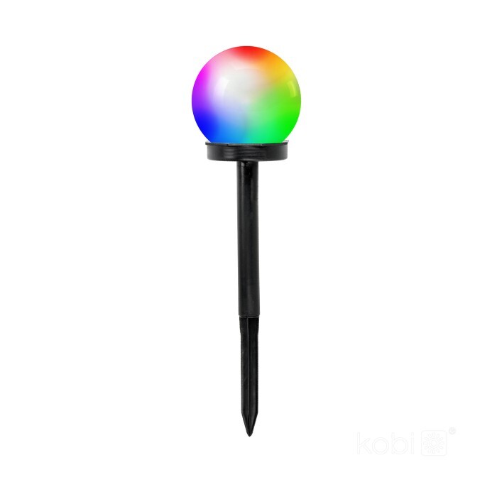 Lampa ogrodowa Kula  Solar LED SPHERE 0,12W RGB LED2B 6szt (2)