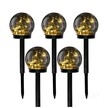Słupek ogrodowy solar Kulka LED GLOBE 3000K IP44 5-pak 
