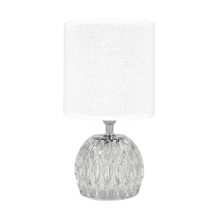  LAMPKA STOŁOWA NOCNA BIURKOWA ZEFIR E14 WHITE
