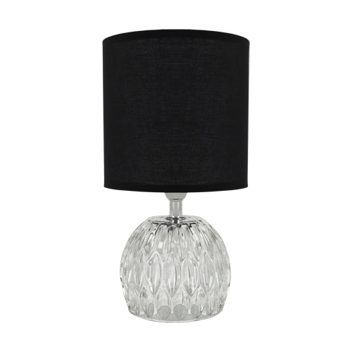  LAMPKA STOŁOWA NOCNA BIURKOWA ZEFIR E14 BLACK