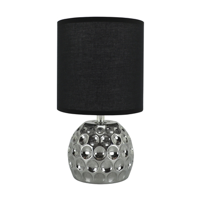 LAMPKA STOŁOWA NOCNA BIURKOWA DRAGONA E14 BLACK