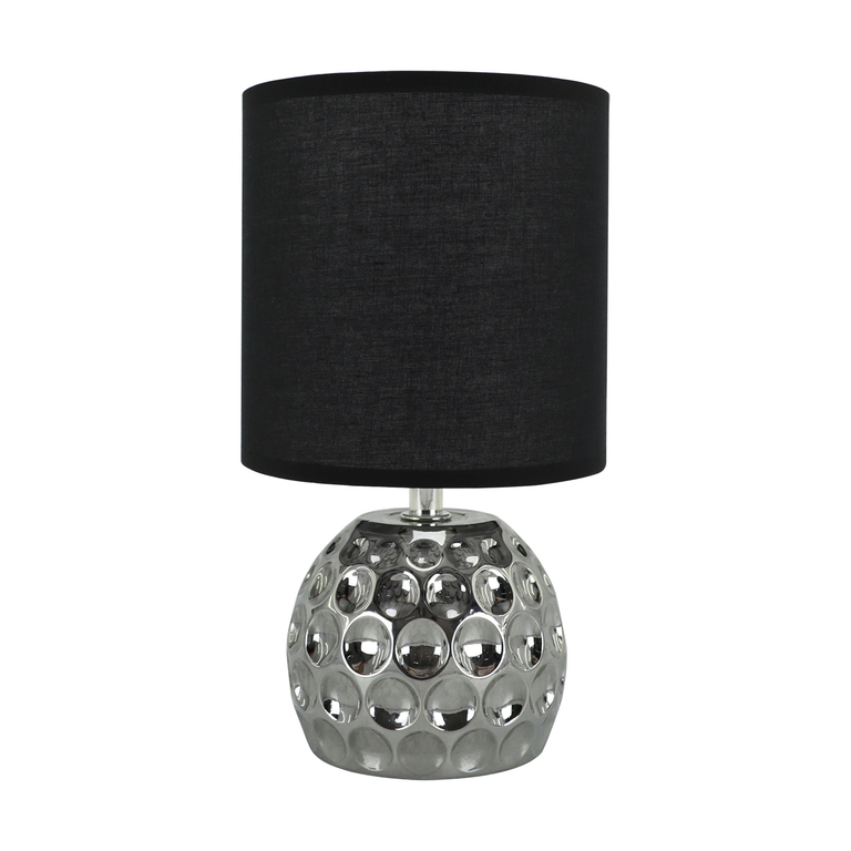 LAMPKA STOŁOWA NOCNA BIURKOWA DRAGONA E14 BLACK