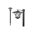 Lampa LED Ogrodowa SOLARNA 153cm zewnętrzna słupek stojąca